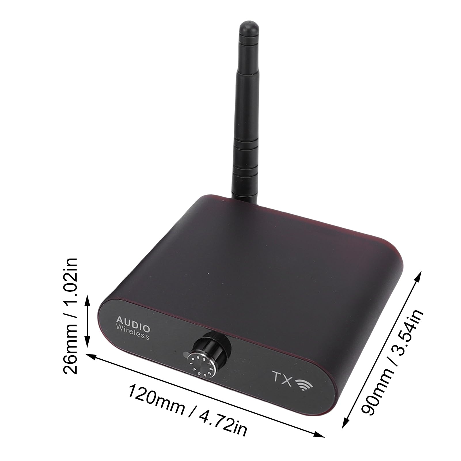 Bezprzewodowy Nadajnik-Odbiornik Audio 2,4 Ghz, Zasięg 328 Stóp, Zerowe Opóźnienia, Zestaw Bezprzewodowego Adaptera Audio Z Kablem AUX, Do Głośników, Wzmacniaczy, Soundbarów