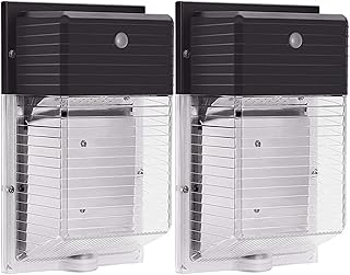 Led Wall Pack with Photocell: 30w Led Wall Pack Dusk to Dawn 4000k 3600Lm cETL Canada Certified, Outdoor Porch Lights 2 Pack, Outside Porch Lights, Modern Outdoor Porch Light, Exterior Porch Light