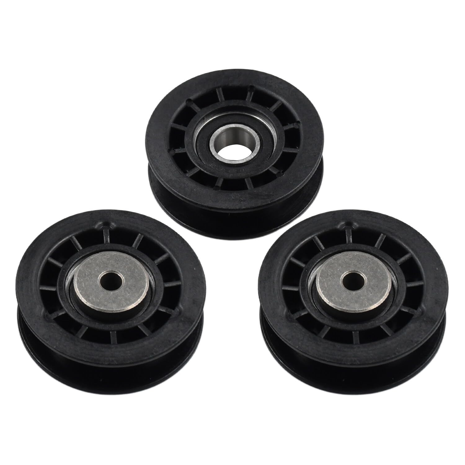 Molloparts 587969201 Lawn Mowers Idler Pulley 587973001 581904001 22 Walk Behind Mowers Compatible with Husqvarna Poulan Craftsman Ariens Murray