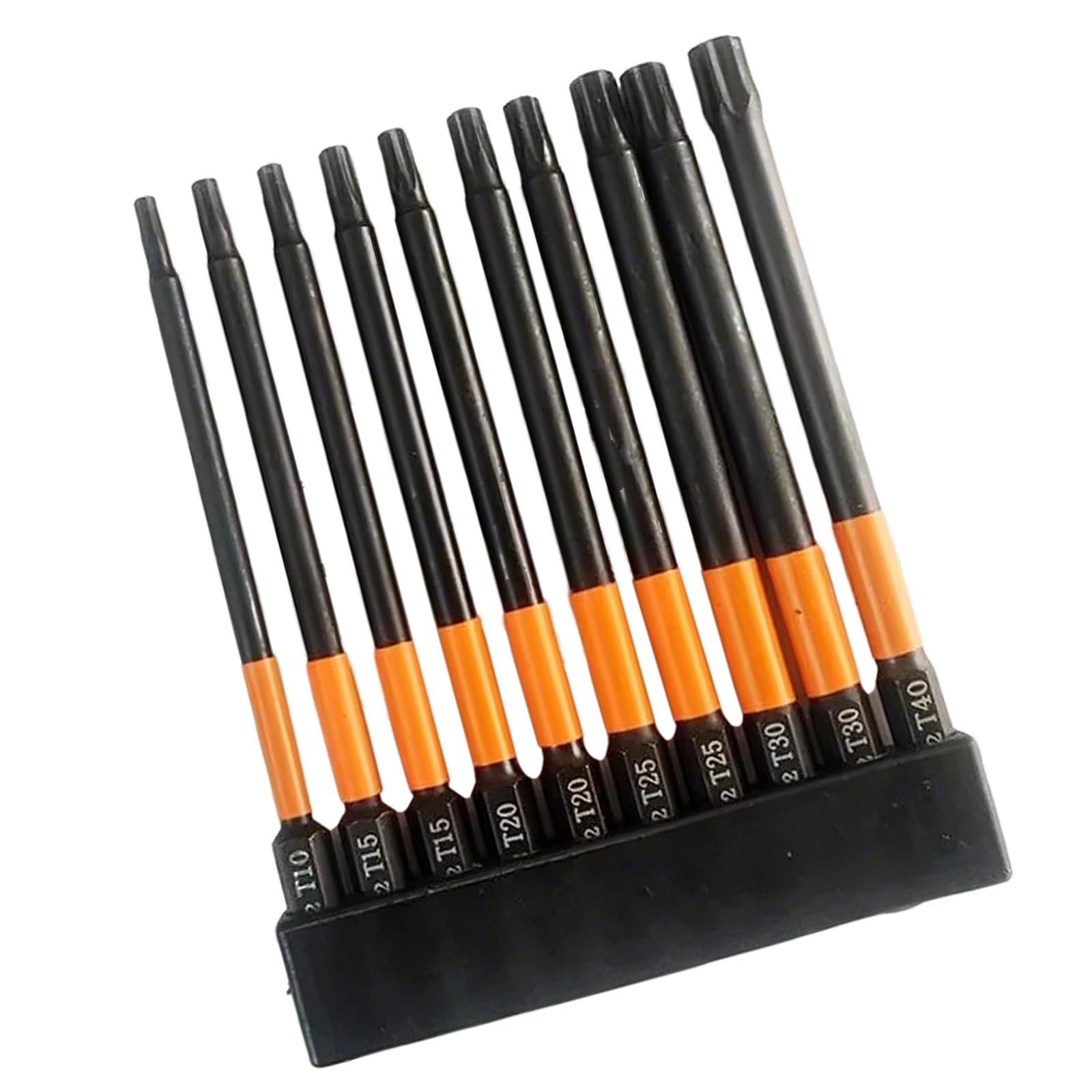 Minglea 100Mm 10Pcs S2steel Star Bits Or 50Mm Long Screwdriver Bits Set For Household Repairs And Maintenance Hexagonal Shank