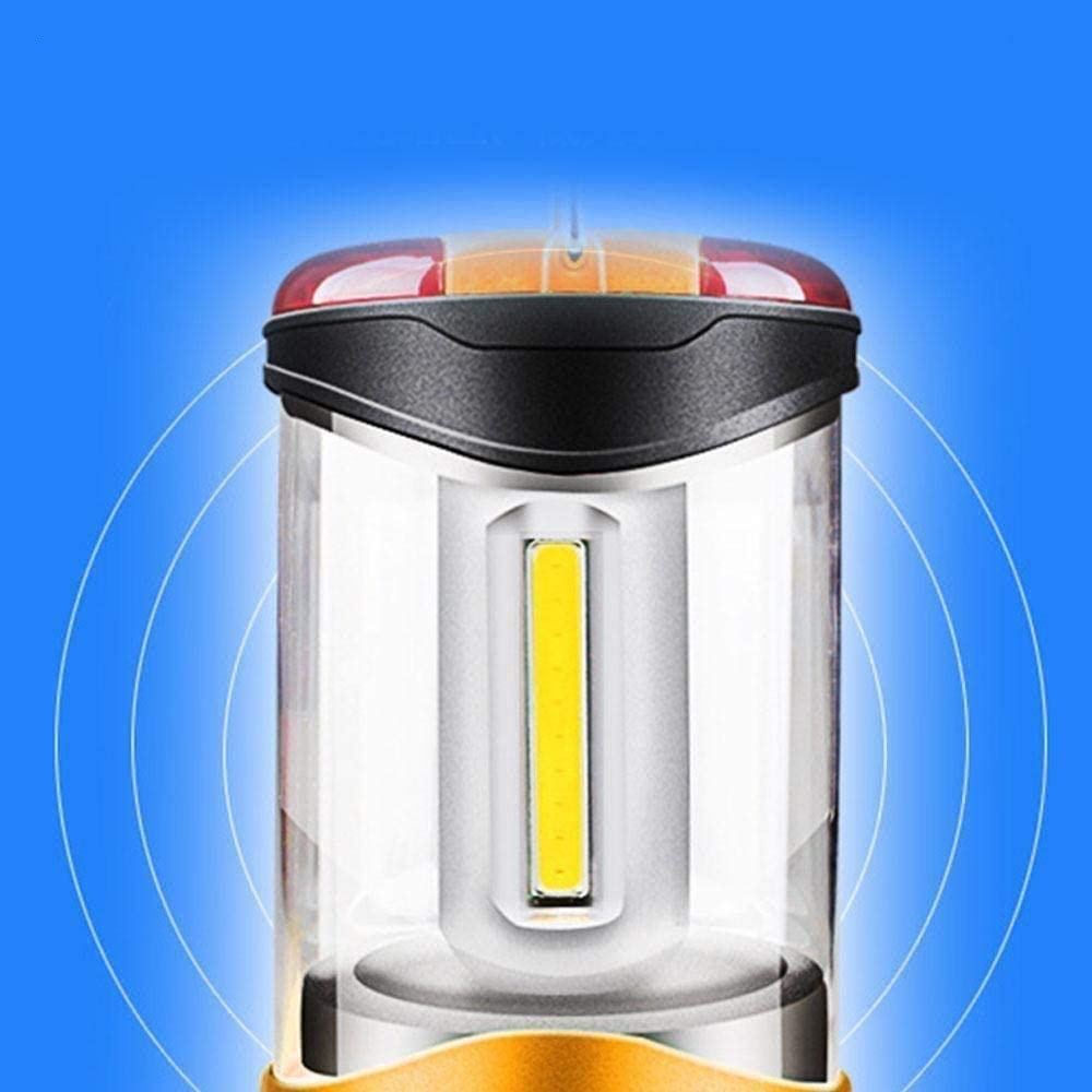 Linterna de Campamento portátil Tienda Impermeable Tent Light BATERÍA APROBADORA APROBADORA A TORNDA DE LA LUZ DE LA LUZ DE Emergencia AL ATUCTURA