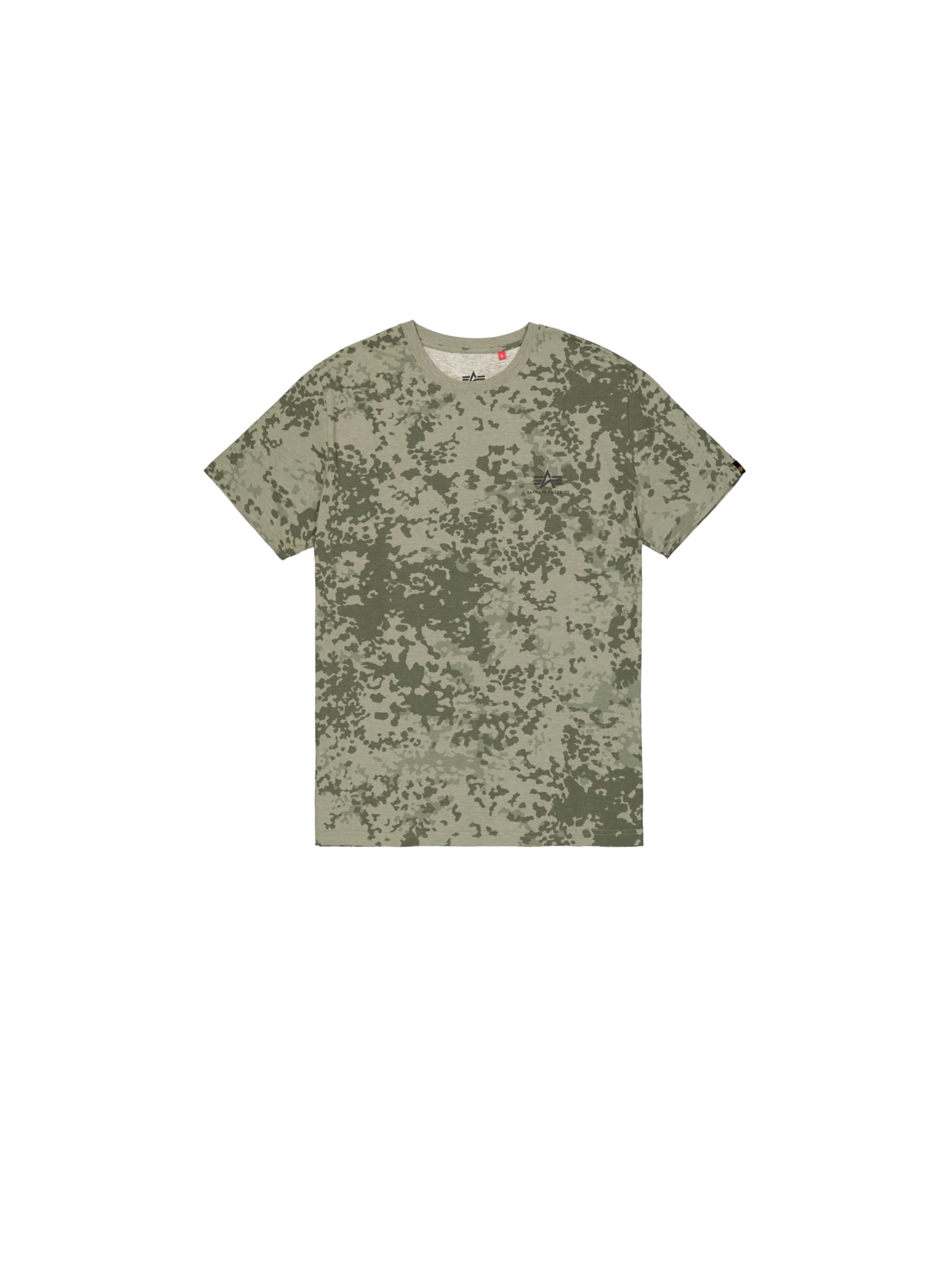 Alpha Industries Men's Backprint Camo T-Shirt, M48 Forest Camo, XL