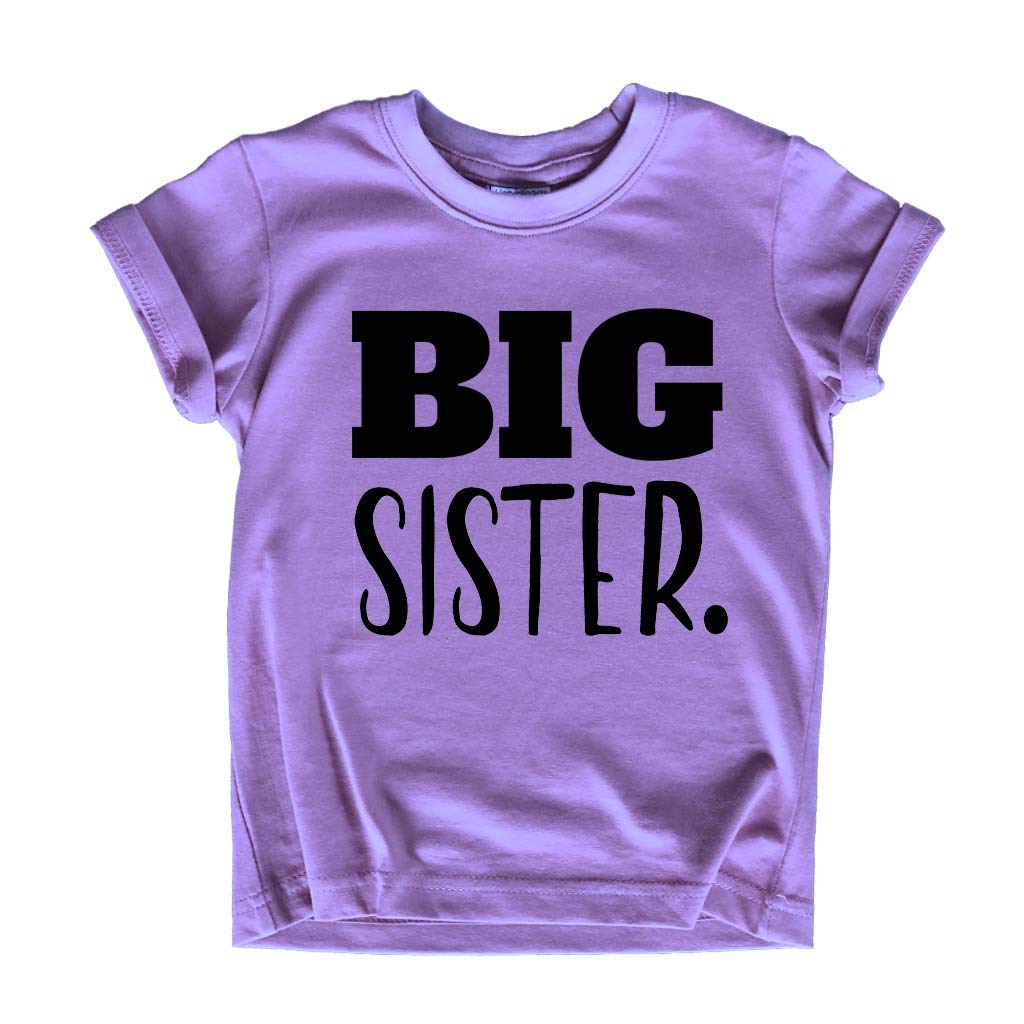 Big Sister Shirt Big Sister Announcement Toddler Shirts Promoted to Girls Outfit
