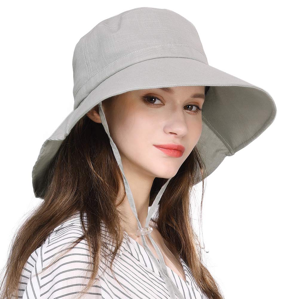 Comhats Sombrero de Paja Sombrero de Playa Sombrero Floppy UPF 50 ala Ancha Verano al Aire Libre Vacaciones Plegable