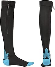 Craib Compression Socks Zipper 3XL, Black Blue