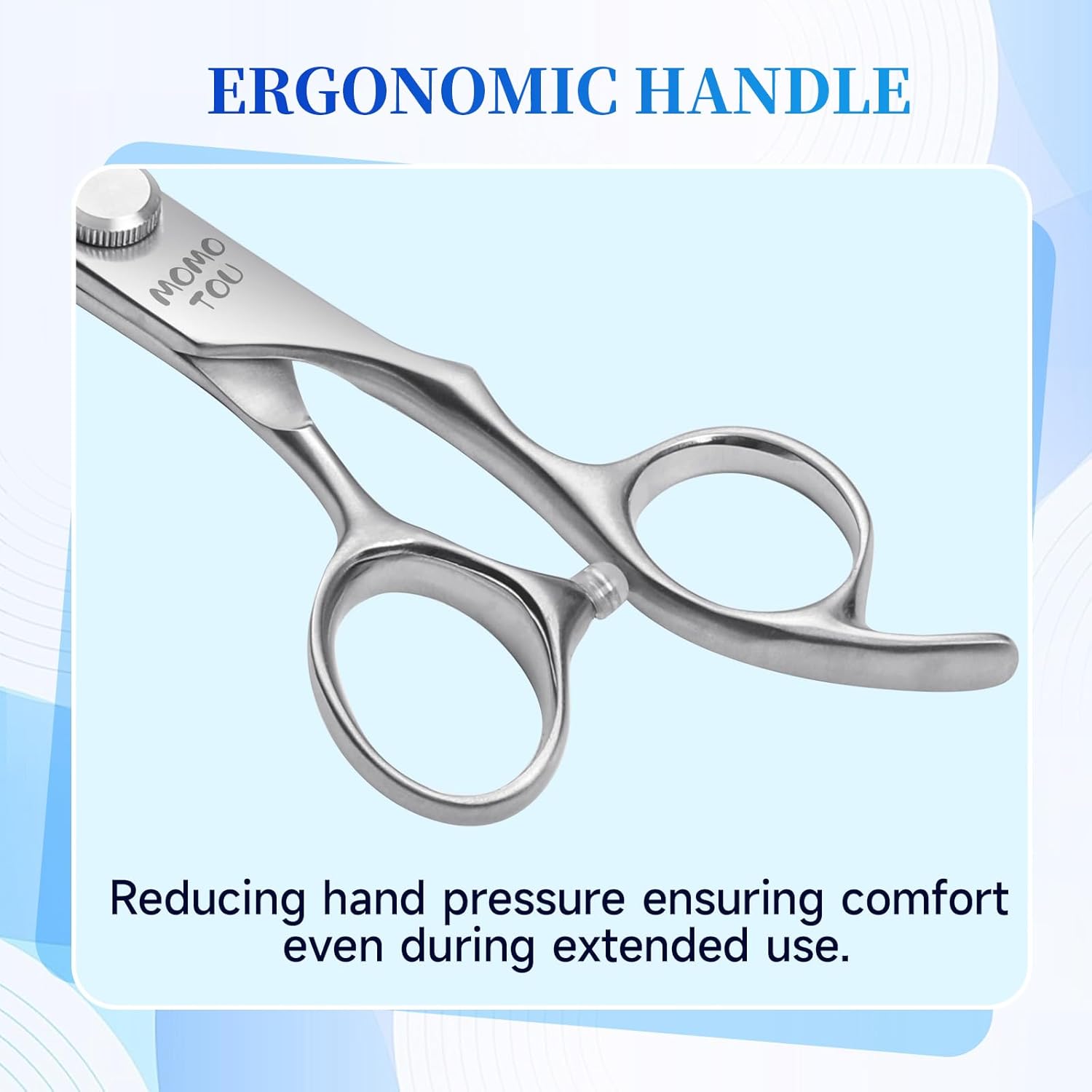 6.5 Inch Thinning Dog Grooming Scissors, 9CR Stainless Steel Pet Blender Shears, Smooth Cutting for Dogs and Cats