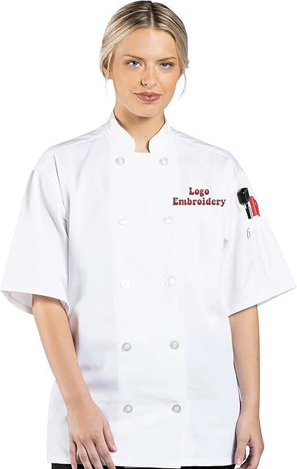embroidered chef shirt