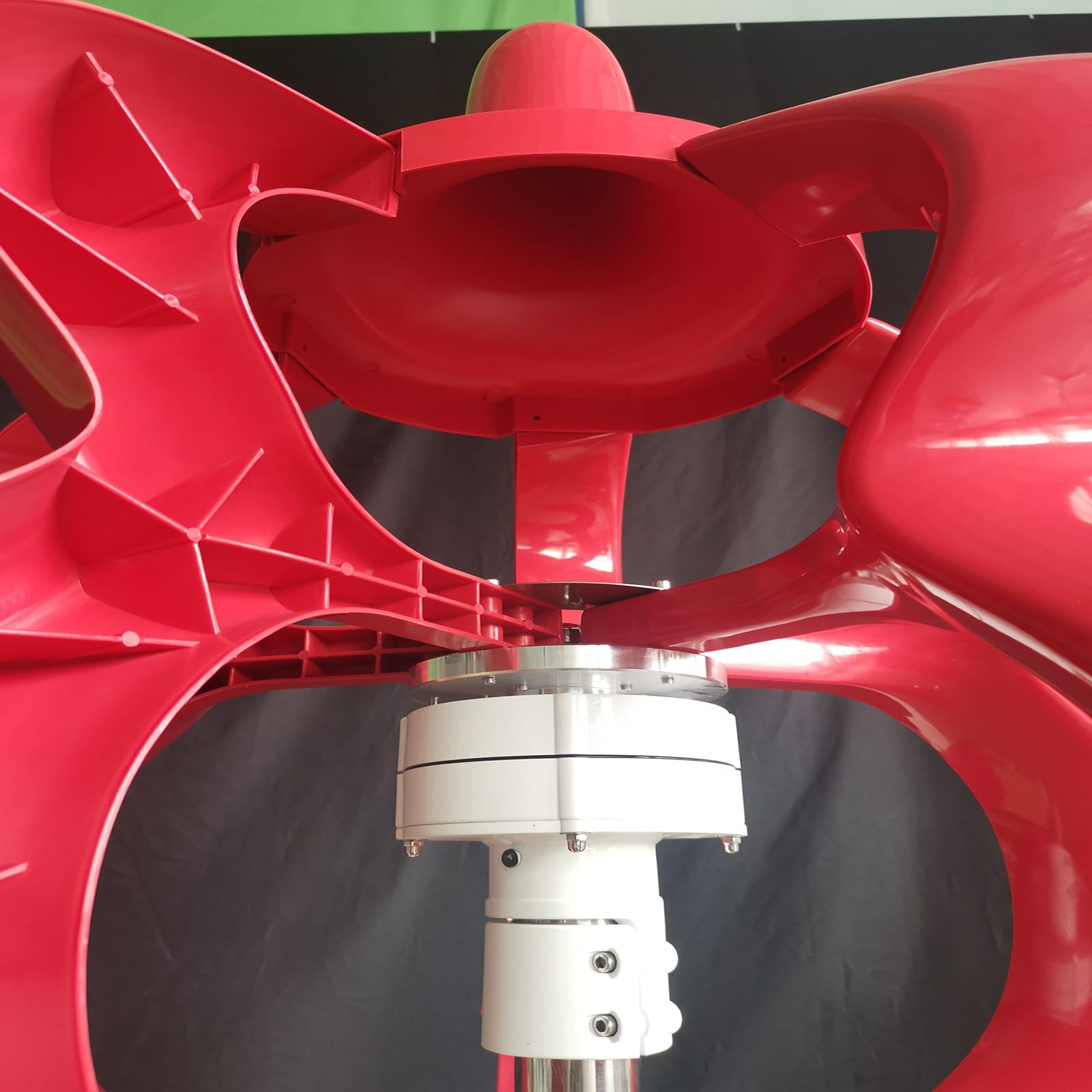 Amazon | 4000W 小型垂直軸風力発電機 12V 24V両対応 - 1.9m/s超低風速