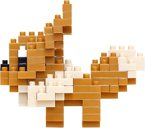 Miniatura 4 de Nanoblock - Eevee [Pokémon], kit de construcción de la serie Pokémon (NBPM_005)