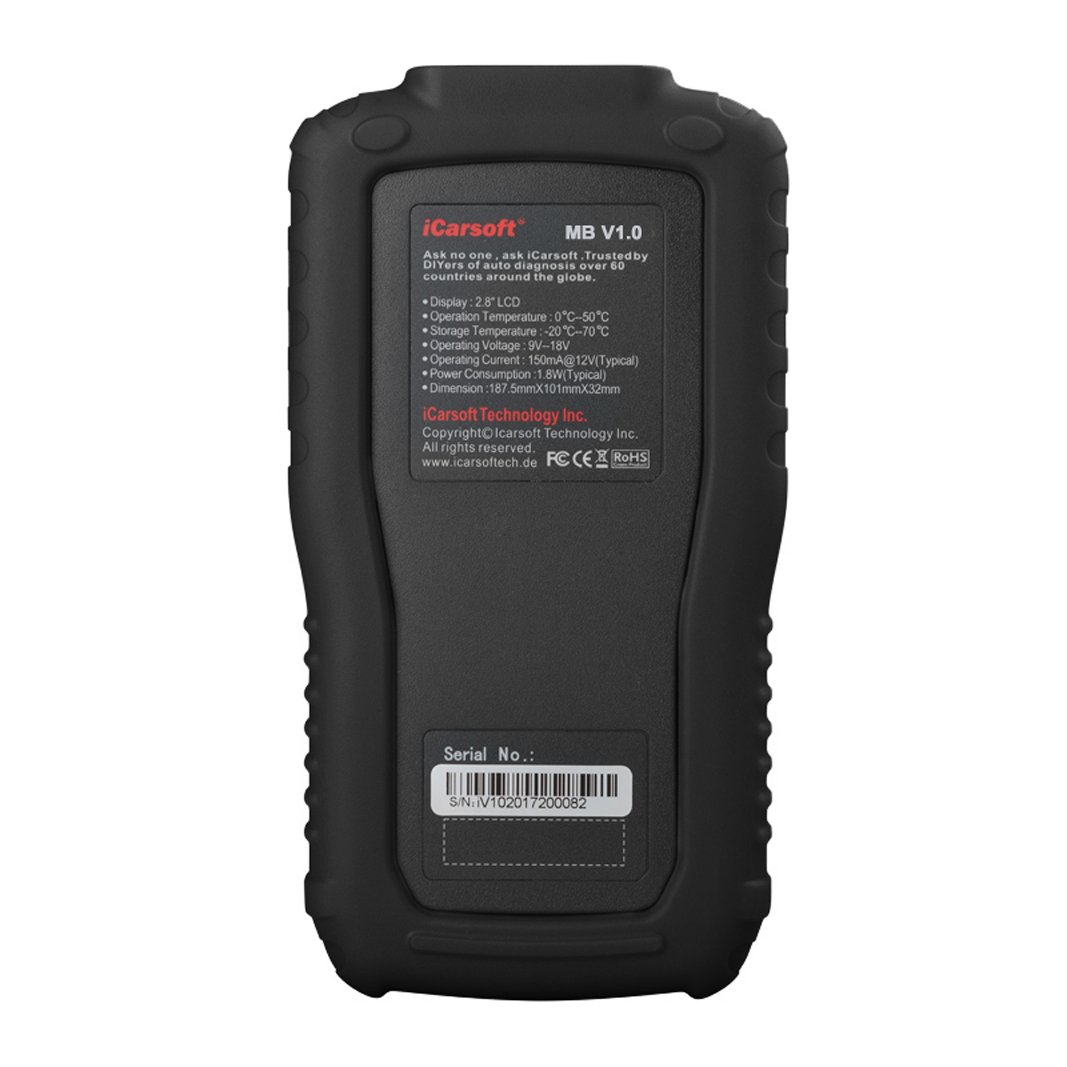 Amazon | iCarsoft マルチシステム 自動診断ツール MB V1.0 メルセデス 
