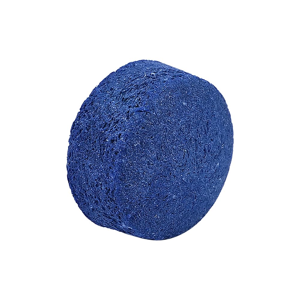 Namvo Paquete de 50 Puntas para Tacos de Billar de Diamante Azul - Puntas para Tacos de Billar de 10 mm con Caja de Almacenamiento de plástico para Tacos de Billar y Billar - Potentes Puntas de r