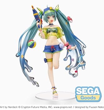 初音ミク　スーパープレミアムフィギュア　 スプラッシュ　ナチュラル　リボン 初音ミク スーパープレミアムフィギュア スプラッシュ