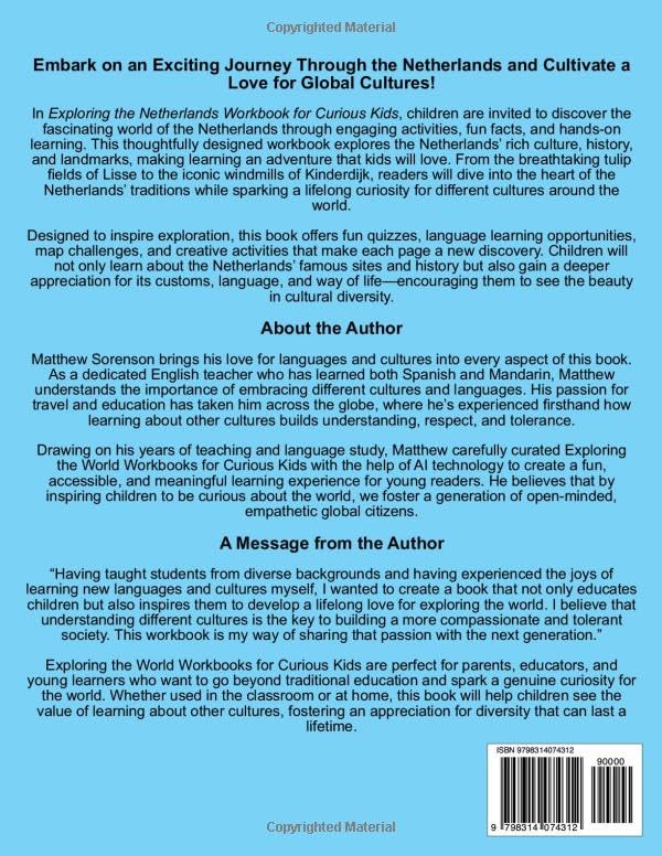 Exploring the Netherlands Workbook For Curious Kids: A Fun, Interactive Guide to the Netherlands's Special Places, Culture, and History! (Exploring the World for Curious Kids) - Image 2