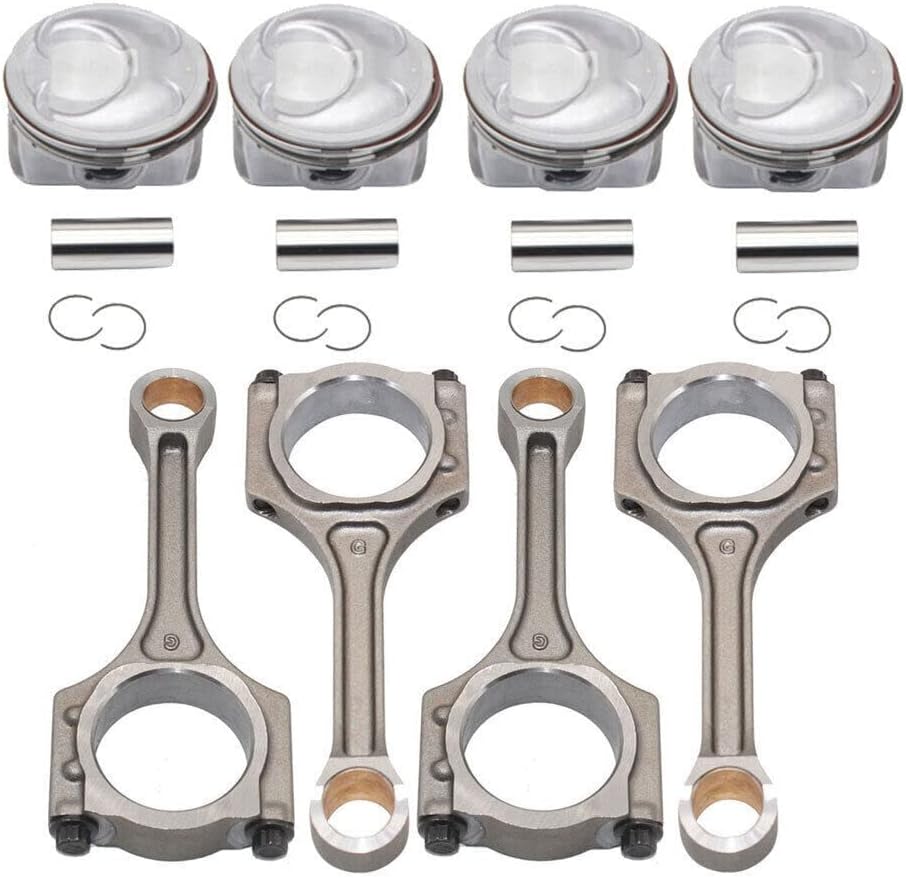 23040-2G500 Piston & Connecting Rod Kit Fits for Hyundai Sonata 2011-2013 for Kia Sorento Optima 2.4L Engine Aftermarket Parts Replace for 23510-2G540