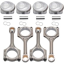 23040-2G500 Piston & Connecting Rod Kit Fits for Hyundai Sonata 2011-2013 for Kia Sorento Optima 2.4L Engine Aftermarket Parts Replace for 23510-2G540 23410-2G500 23510-2G500