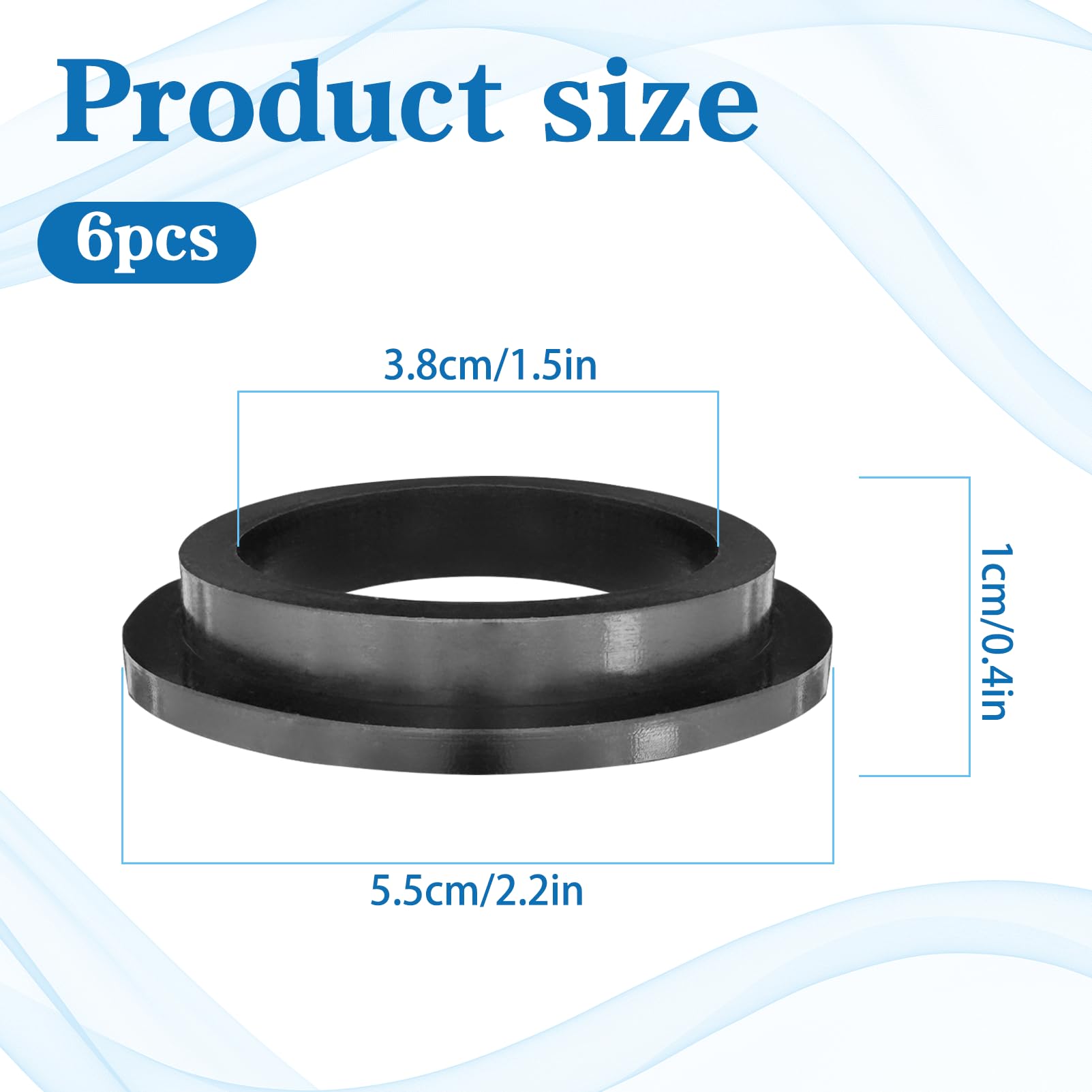 Juntas tóricas de repuesto para piscina 38mm goma 26323CA 26323EH 26331CA 26337EH