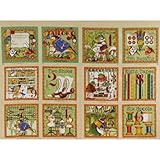 Tiny Tailor's Soft Book Panel Fabric By The Yard