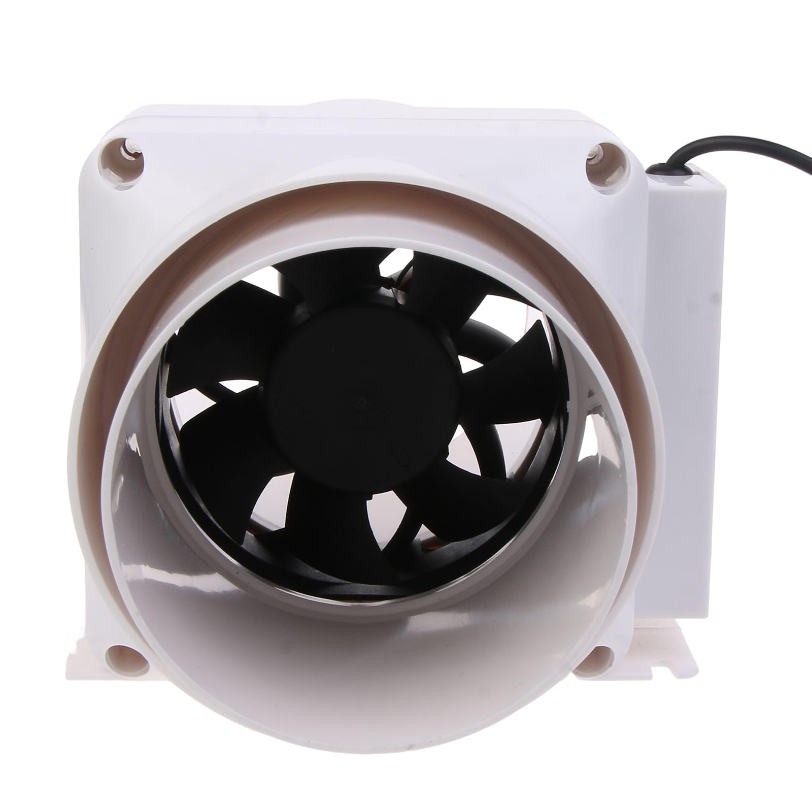 Potente ventilatore di ventilazione in linea da 12 V, adatto per un'efficace ventilazione e raffreddamento in ambienti domestici e commerciali, ventilazione per serre