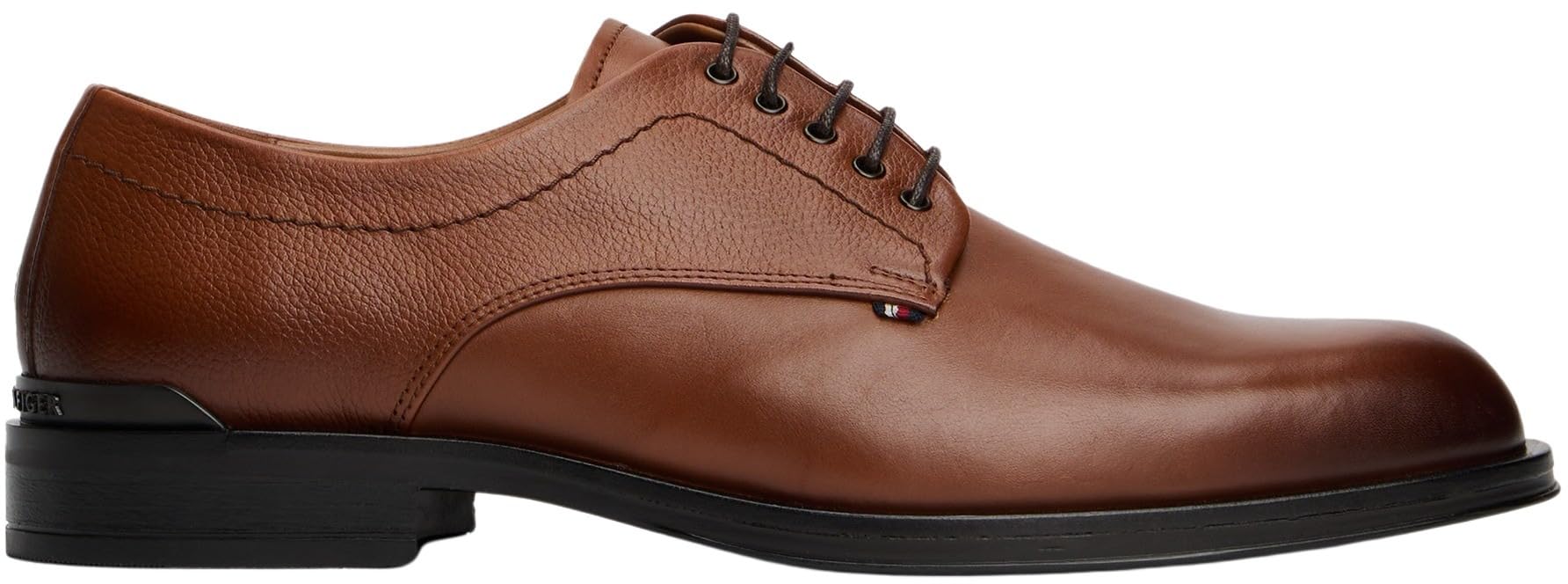 Tommy Hilfiger Chaussures Derby Homme Corporate en Cuir