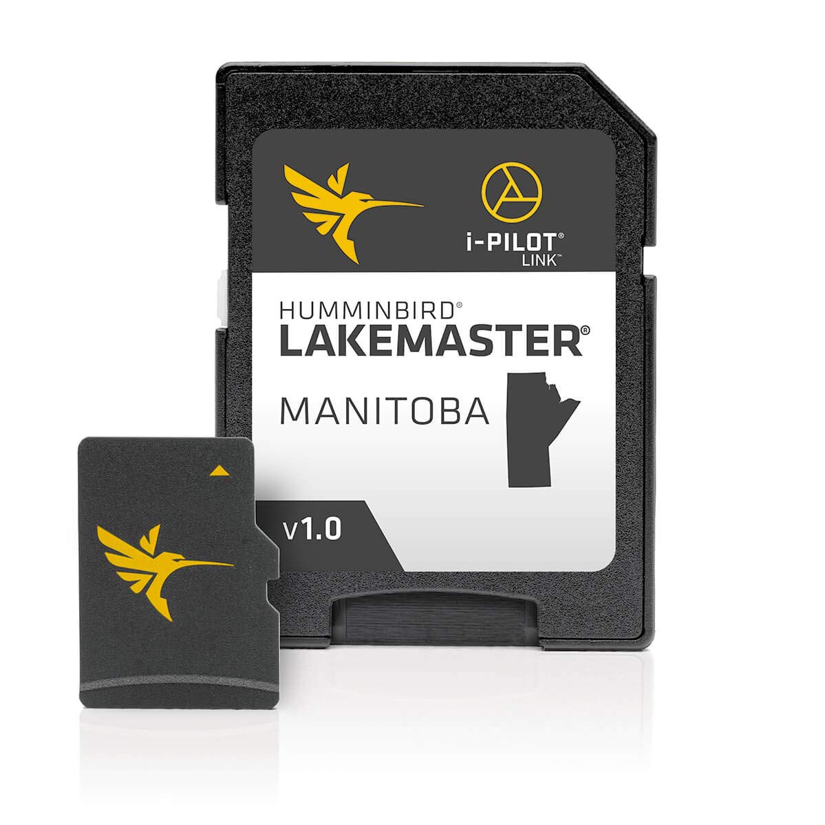 Humminbird 600056-1 LakeMaster Manitoba V1 Digital GPS Maps Micro Card