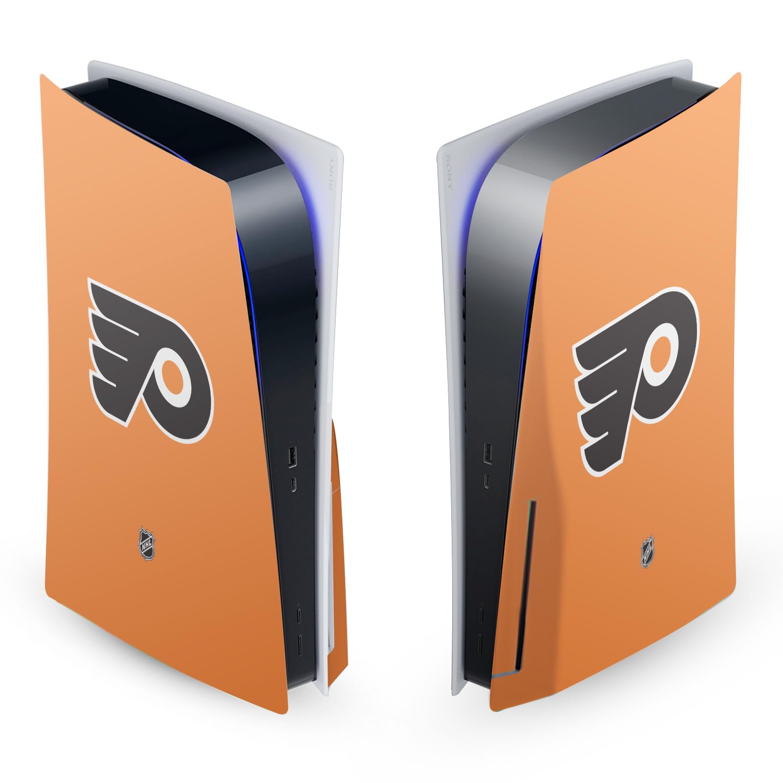 Head Case Designs Officially Licensed NHL Plain Philadelphia Flyers Vinyl Faceplate Sticker Gaming Skin Decal Cover Compatible With