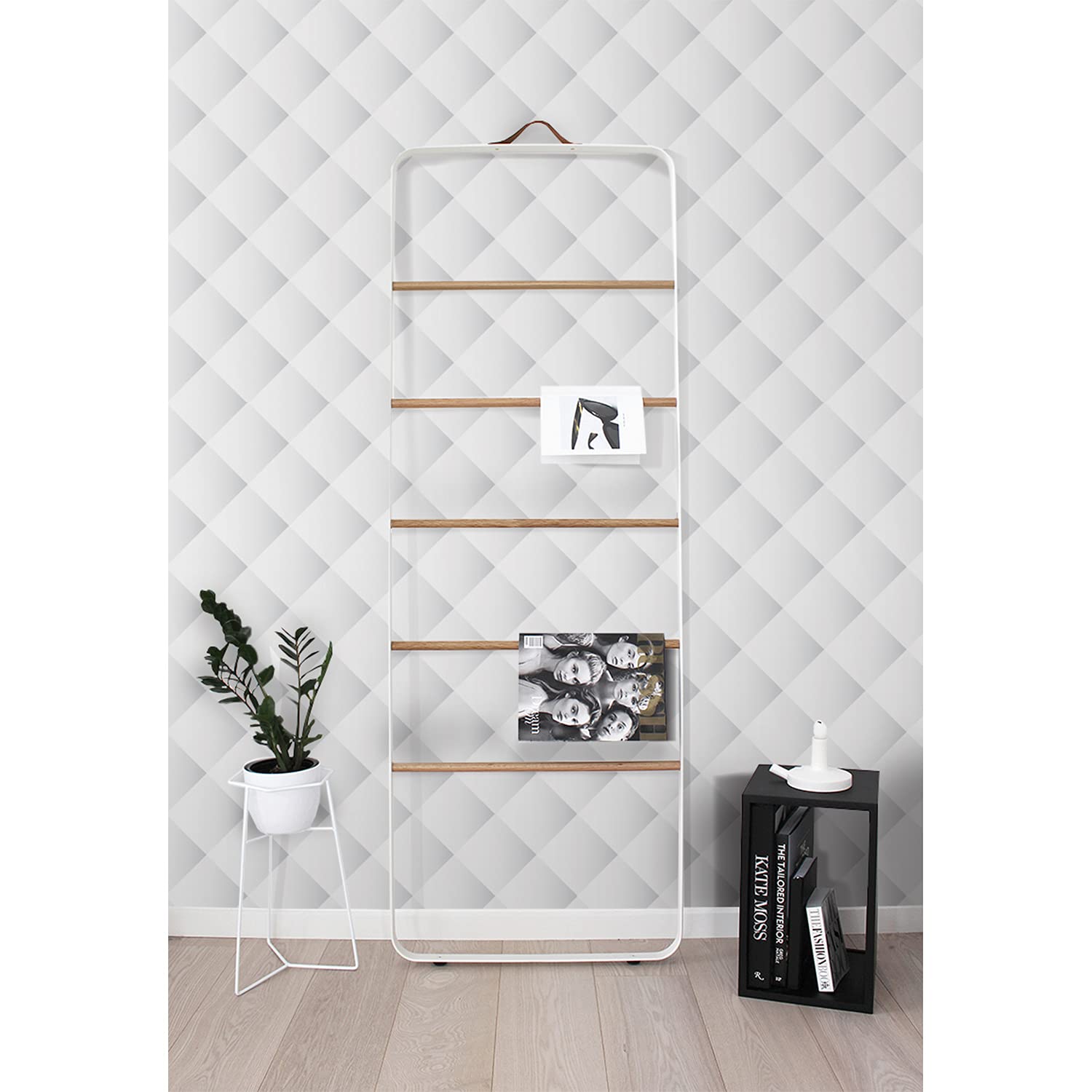 Papier peint de chambre salon cuisine Squares Rhombes décoratif 290x290cm