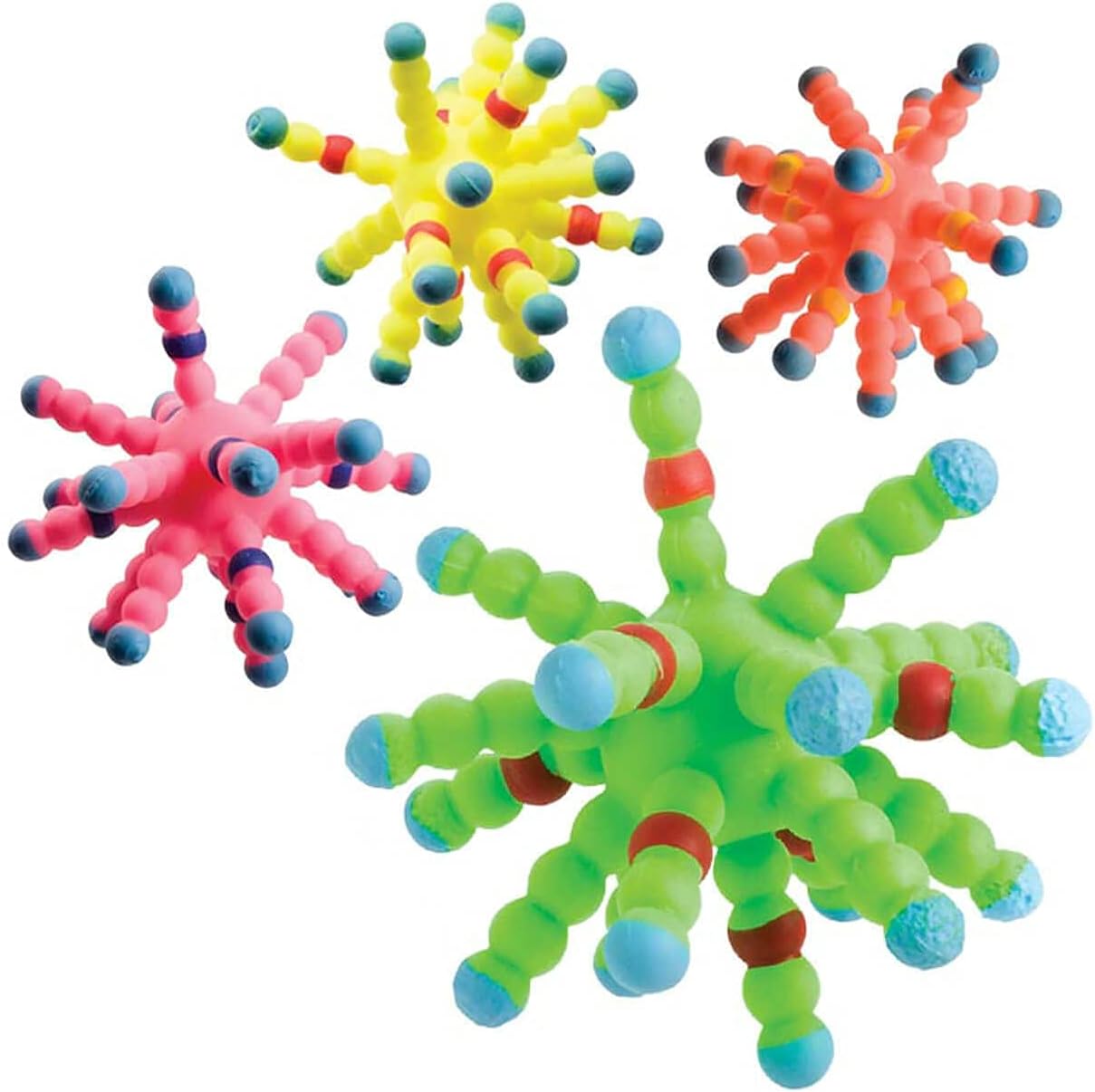 Star Magic Atom Ball Tactile Fidget Stress Relief - ONE Randomly Selected Color
