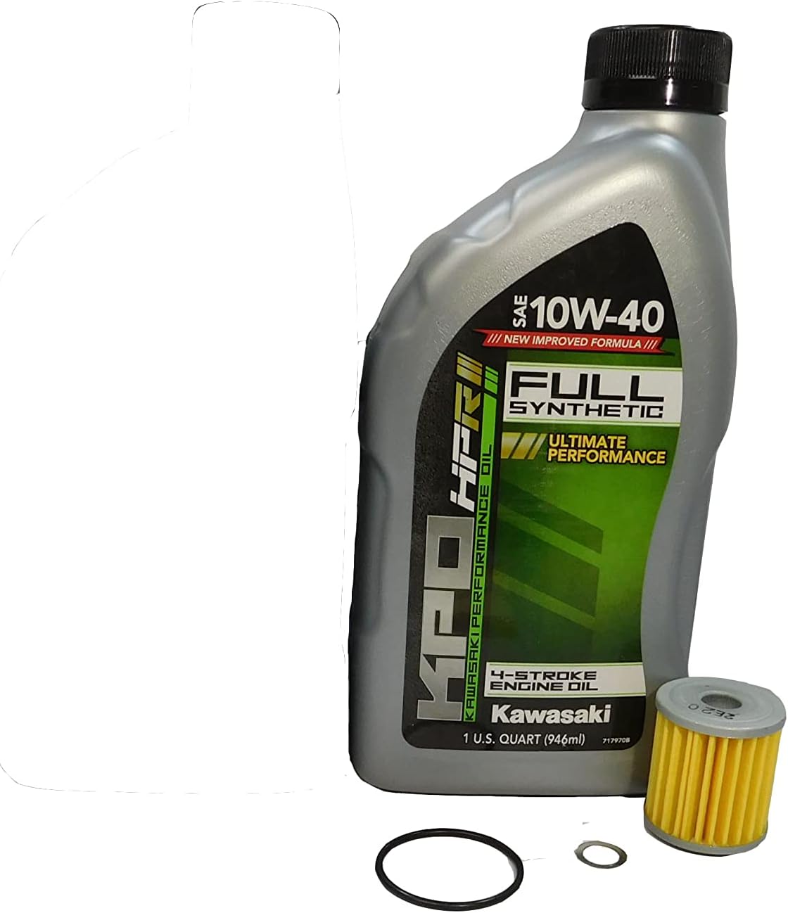 2009-2025 Kawasaki KX250 KX250F KX450 OEM Full Synthetic Oil Change Kit KAW153