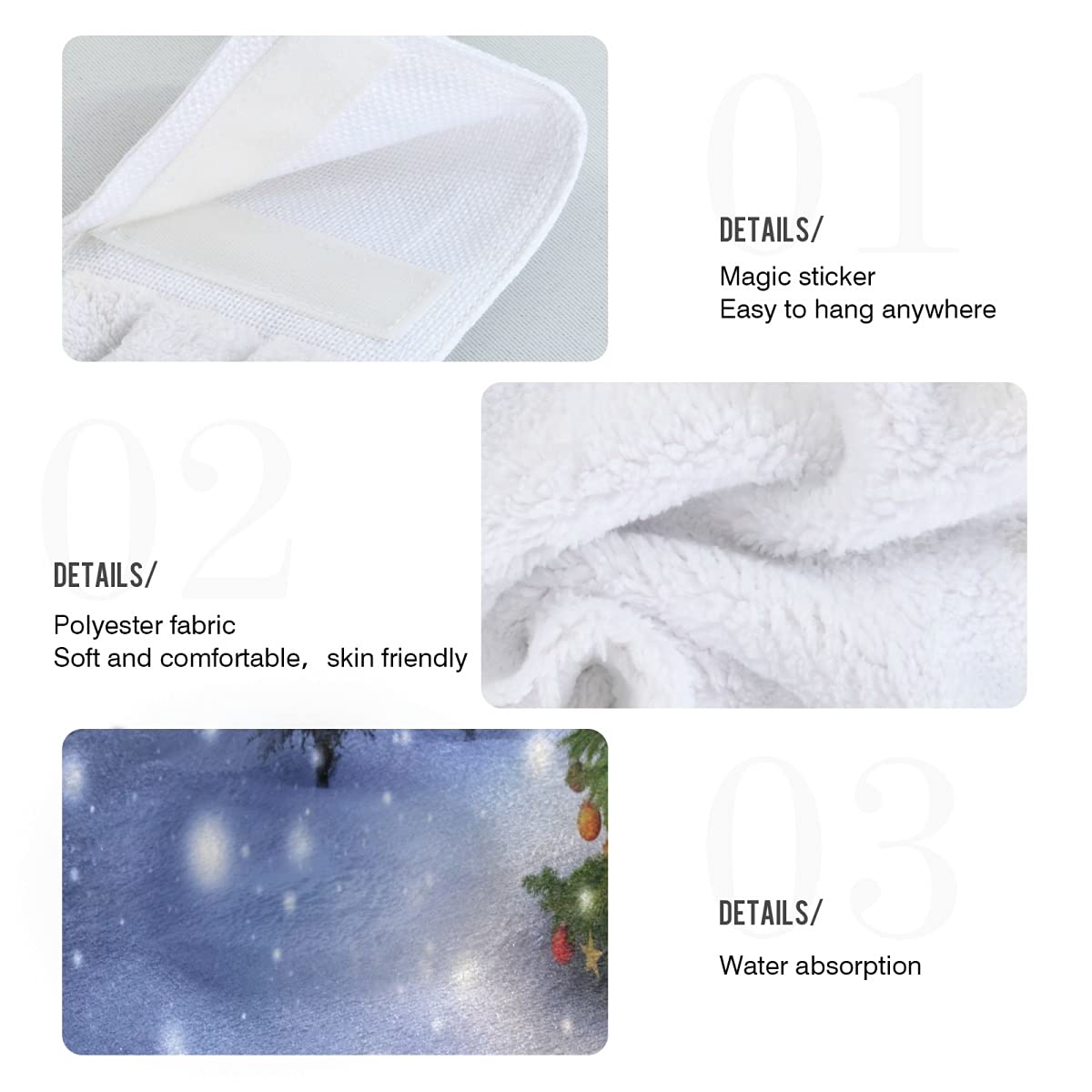 Rond De Serviette,Anneaux De Serviette En Forme De Flocon De Neige De