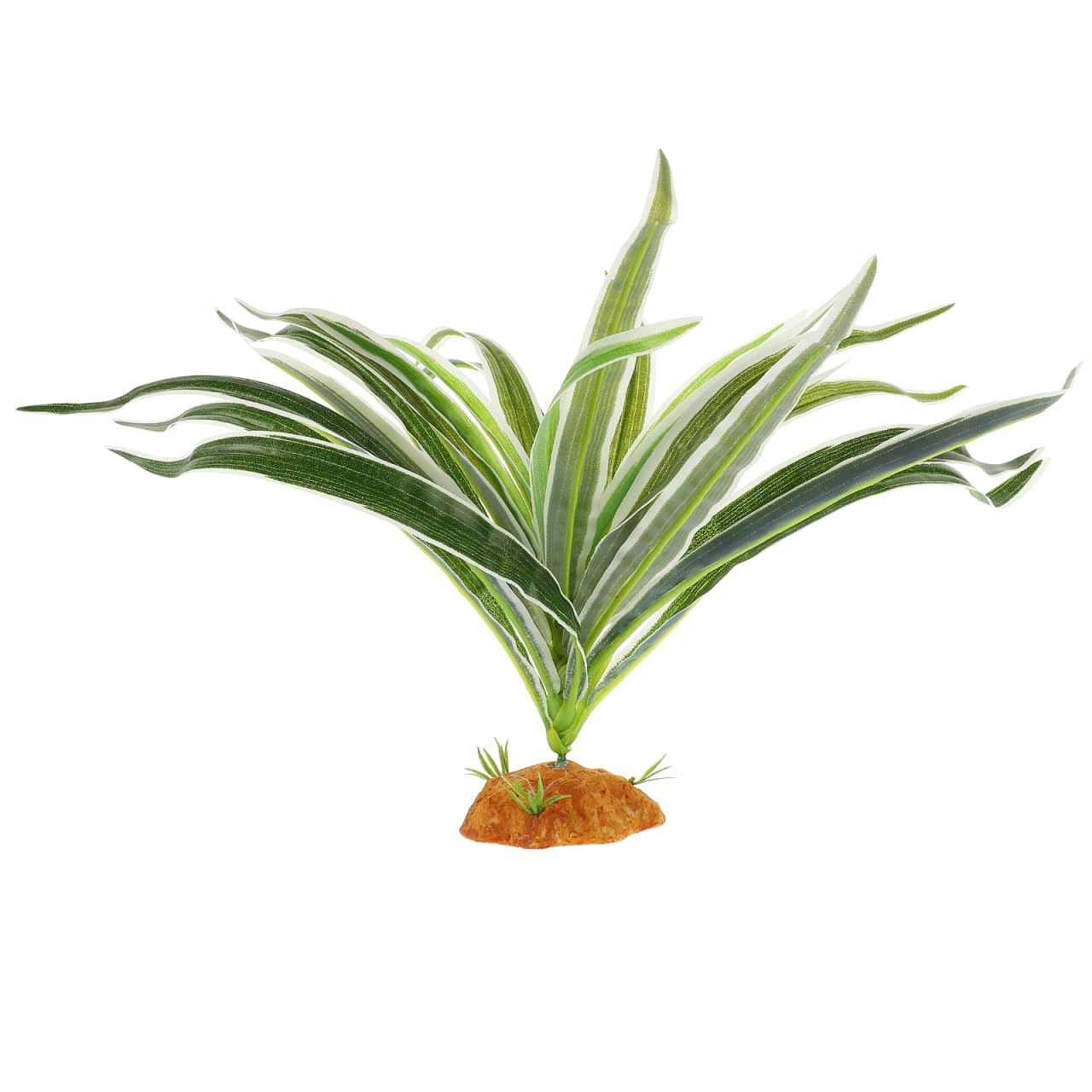PENIKOKO Reptile Tank Decor Fake Plants for Reptile House Artificial Green Plant for Terrarium Habitat Climbable Surface for Snake Lizard and Gecko Enclosures 2.83 X 2.20 X 9.45 in