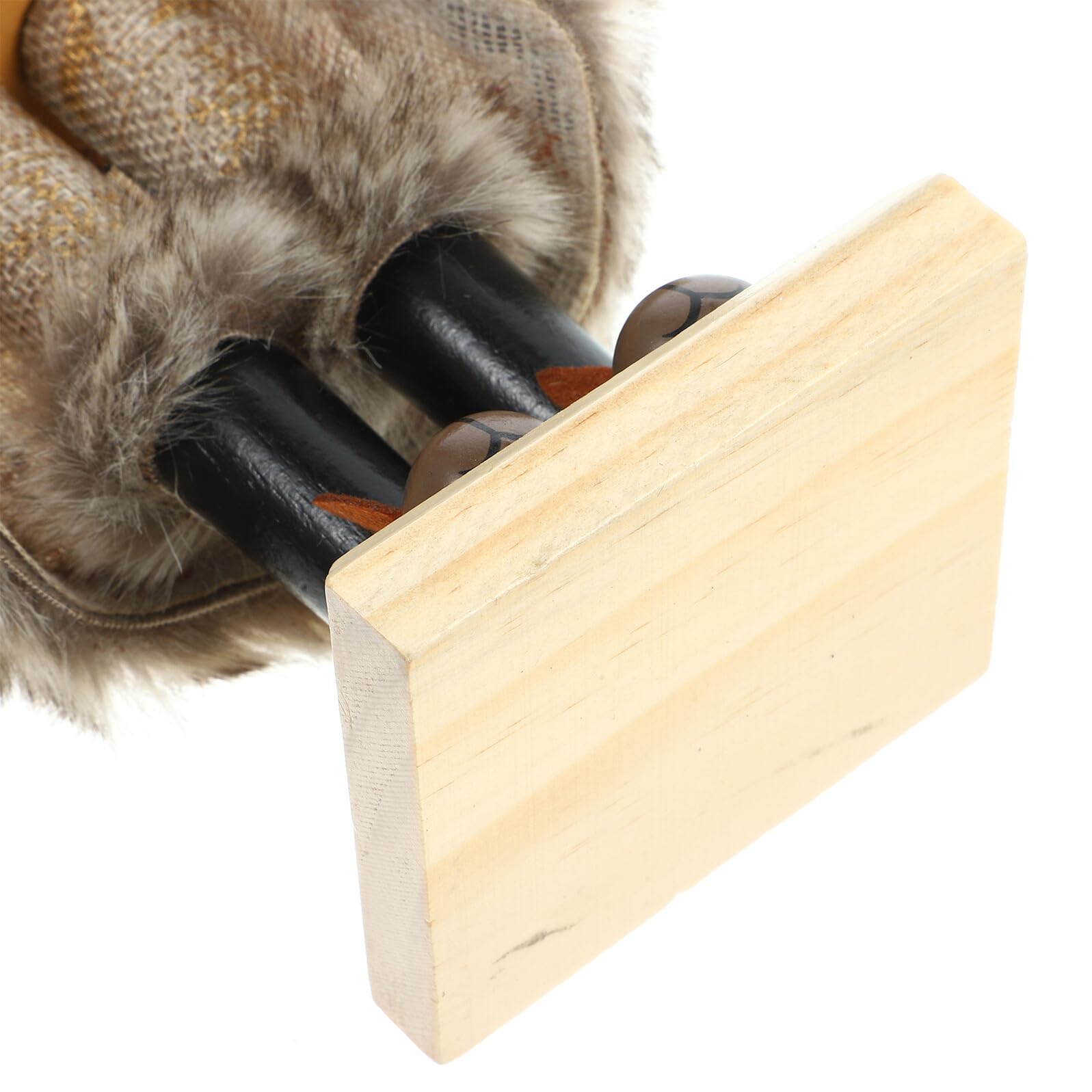 VALICLUD Holz-nussknacker-Statue für Weihnachts-Dekoration Tisch-Dekoration Kleine Nussknacker-Figur Gastgeschenk