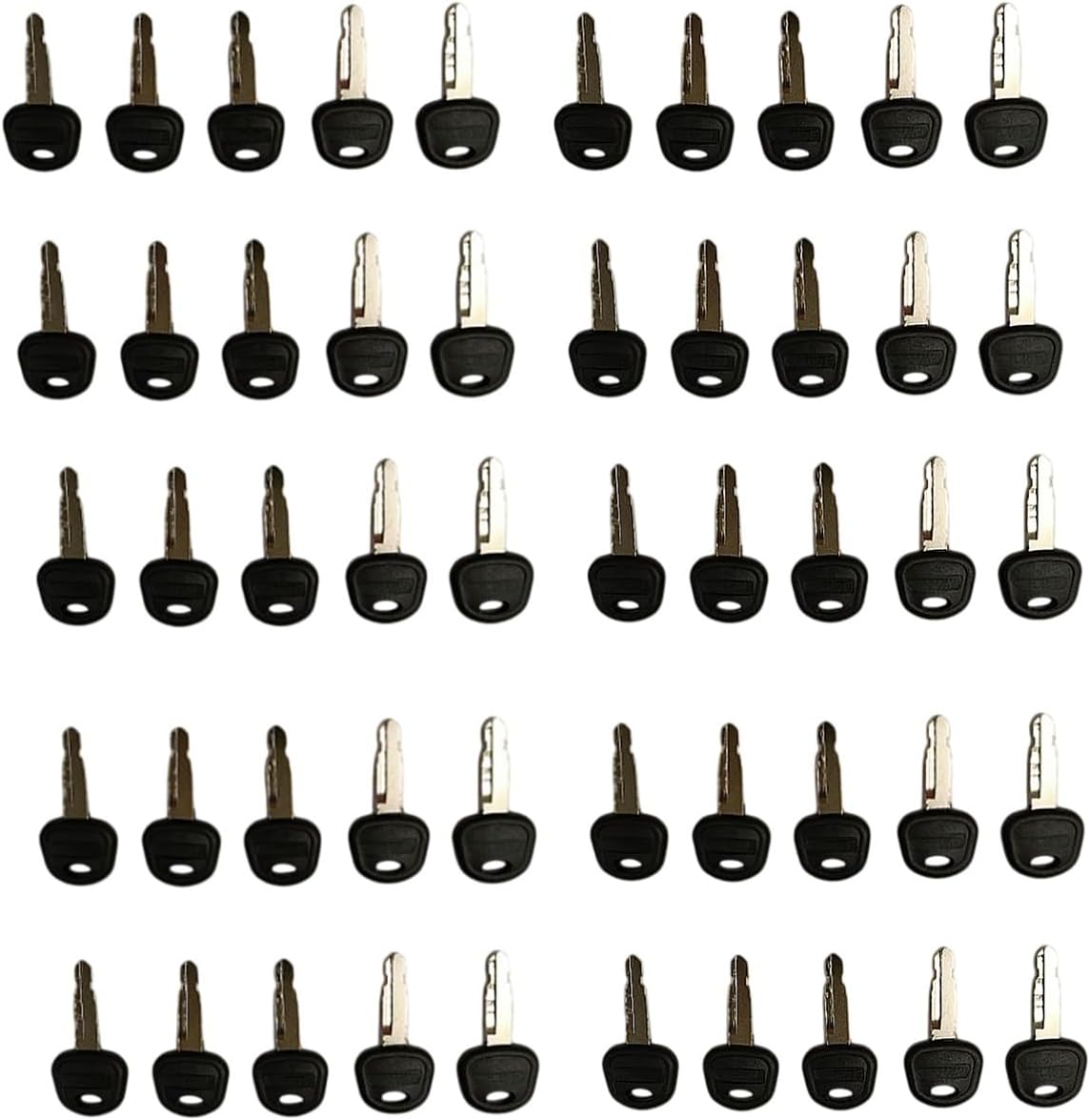50PCS Ignition Keys 60022654 Fits for Sany Excavator for Bulldozer Loader Heavy Equipment Key