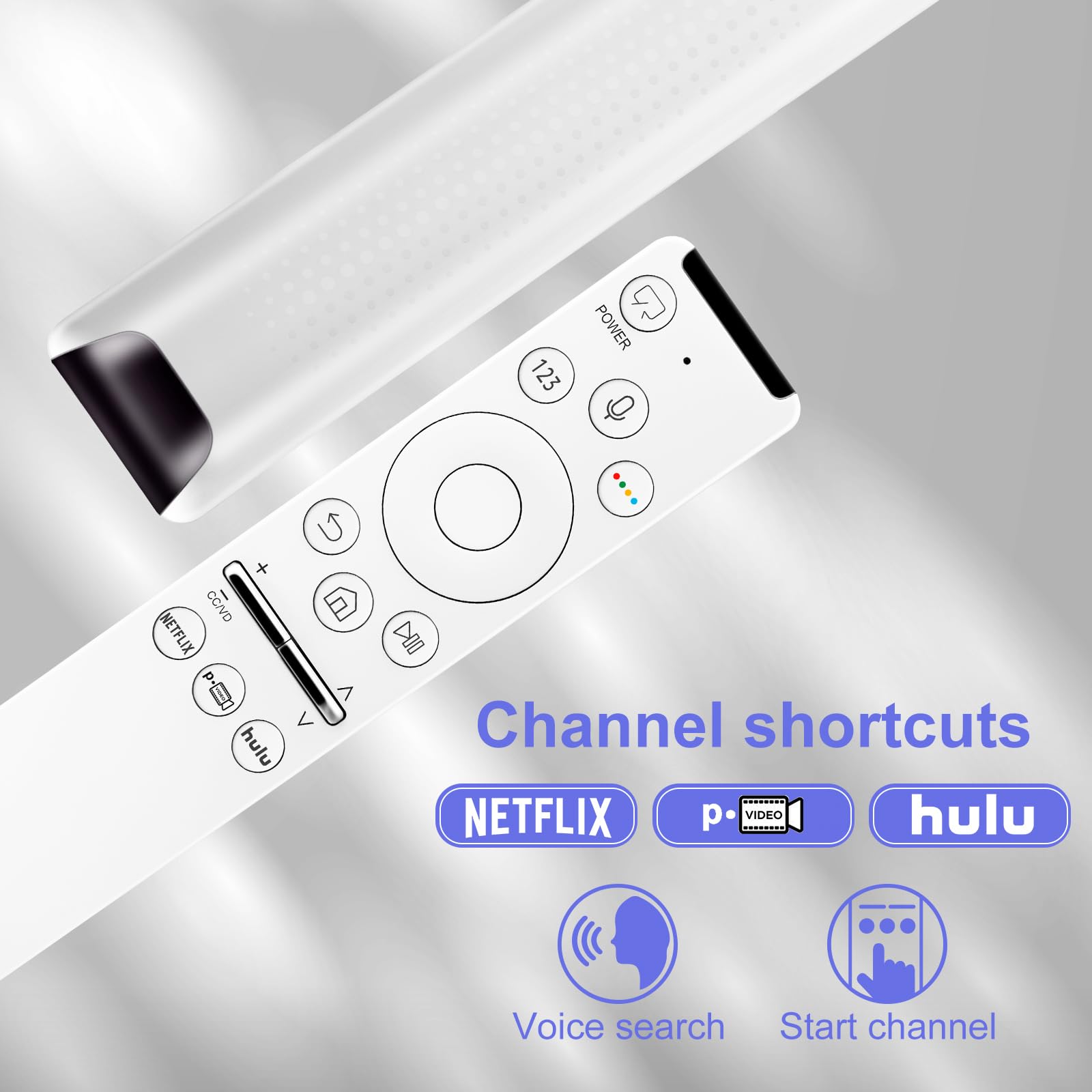 Repuesto de voz para mando a distancia de TV Samsung, compatible con todos los mandos a distancia Samsung Smart TV