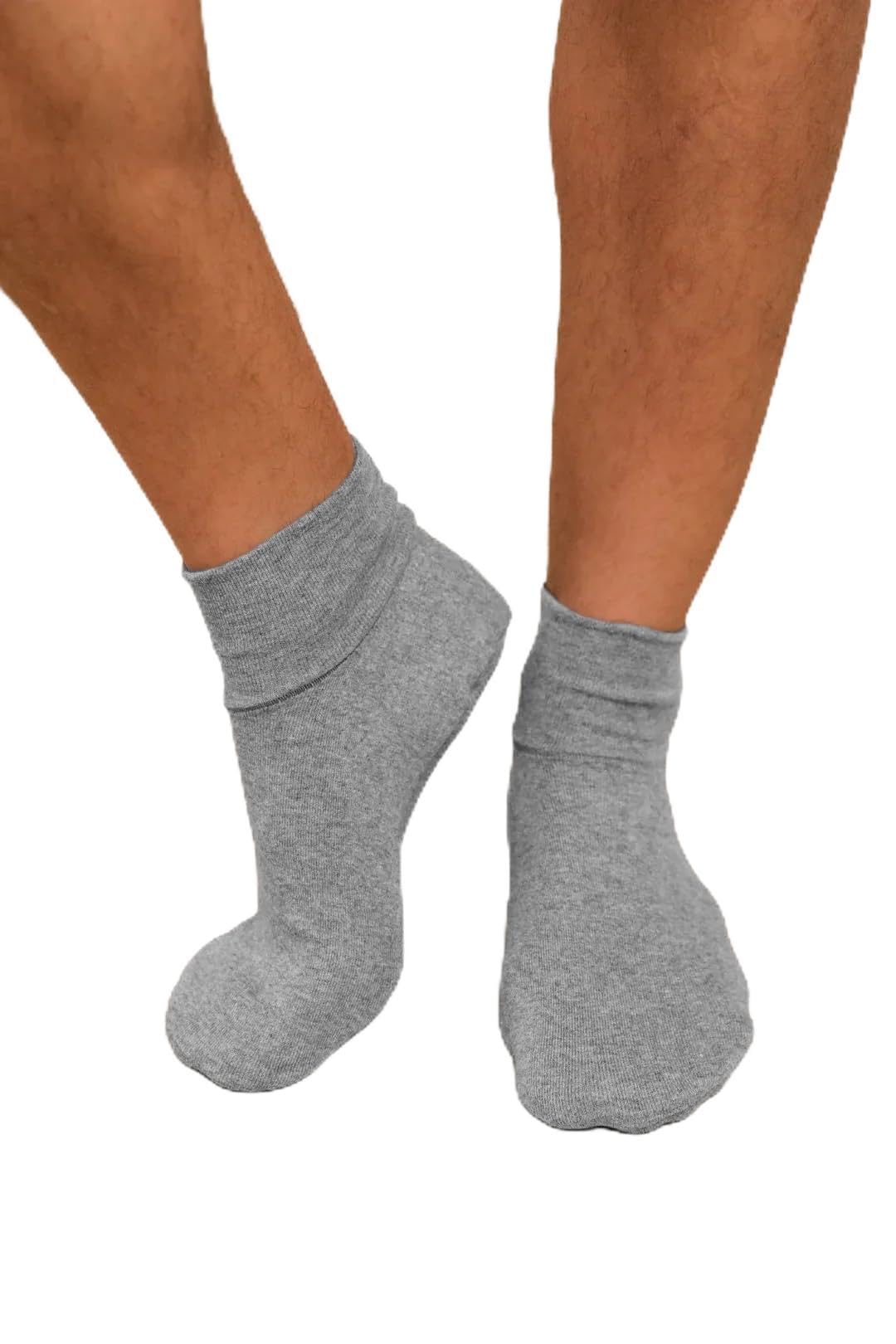 Cottonique Latex-Free Adult Booties made from 100% Organic Cotton (2 pairs/pack)