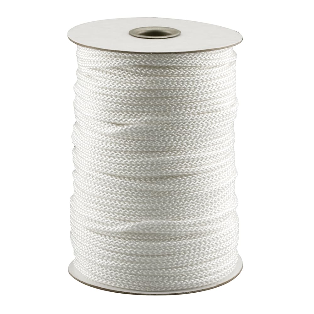 Cable de tracción de poliéster Prime Line mp9253, cuerda trenzada #4 duradera de 100 yardas