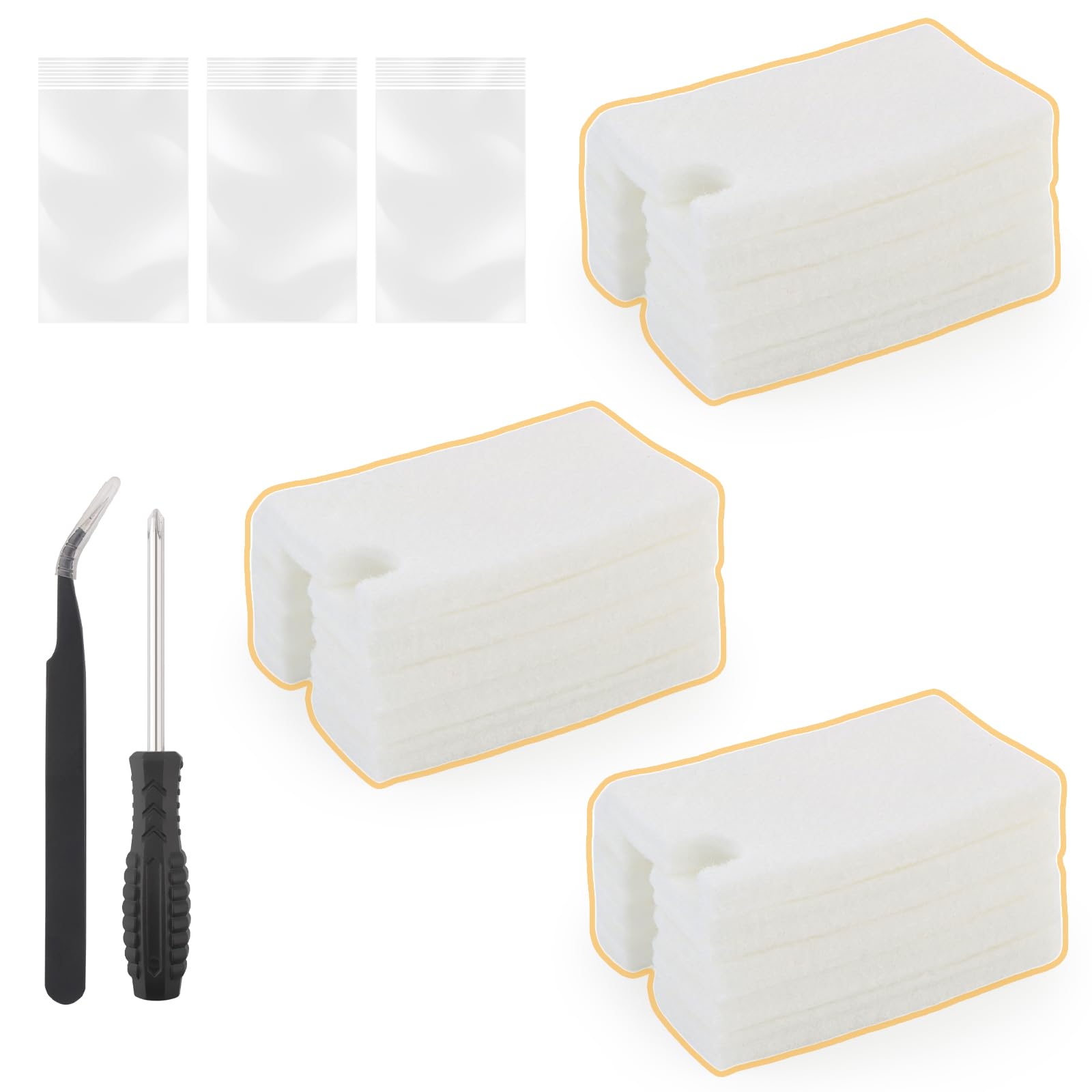 3X per Epson et 2720 Tampone Inchiostro per Epson ET-2810 ET-2820 ET-2800 ET-2821 ET-2826 ET-2710 ET-2711 ET-2712 ET-2714 ET-2726 Stampante Tampone Fix