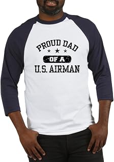 CafePress Proud Dad of A US Airman Baseball Baseball Shirt