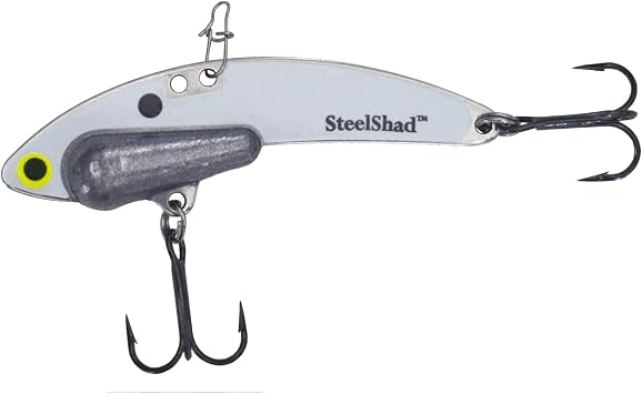 SteelShad - Heavy Series 1/2 oz. Bass Fishing Lures - Lipless Crankbait for Freshwater Fishing - Perfect for Smallmouth & Largemouth Bass, Walleye, Pike & Trout - Heavy Series