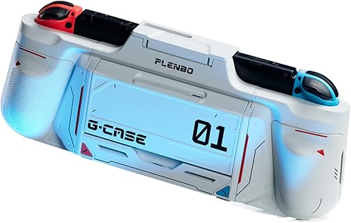 Plenbo G-Case - Funda protectora para Nintendo Switch y OLED funda para consola de control de juegos todo en uno incluye adaptador una tarjeta de