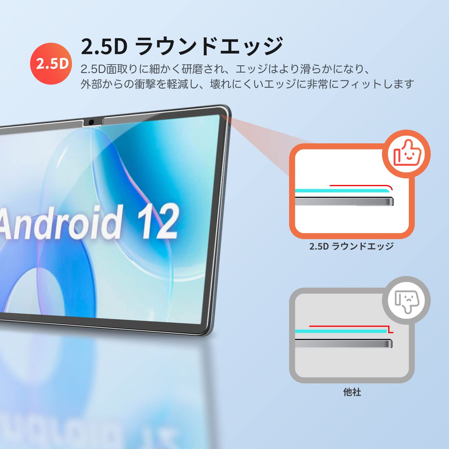 Amazon.co.jp: HIGrace 10.1 インチ タブレット 用 フィルム