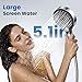 Shower head with handheld - filtered shower head with 3 Spray Modes - Adjustable Angle Showerhead Water Softener with Replacable Filter - Pack with Hose