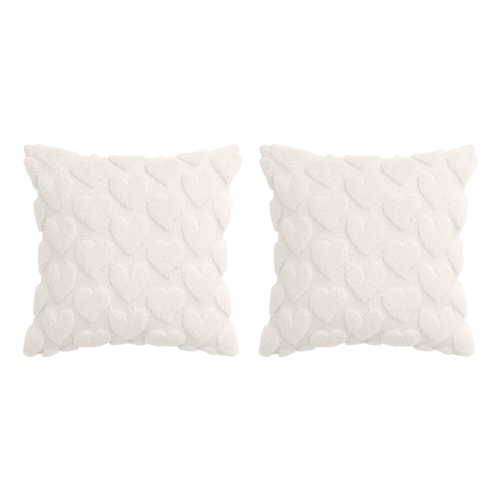 Yhplxyuus Of 2 Valentines Day Pillow Covers Soft and Durability Cushions Case for Holiday Homes Decors 45x45cm / 30x50cm Valentines Day Pillow Covers