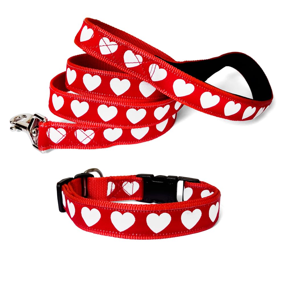 That Dog In Tuxedo The Flash - Dog Collar and Leash - Adjustable and Strong (Red) (Size M/L) (B09VJ85VHM) Amazon Price History, Amazon Price Tracker