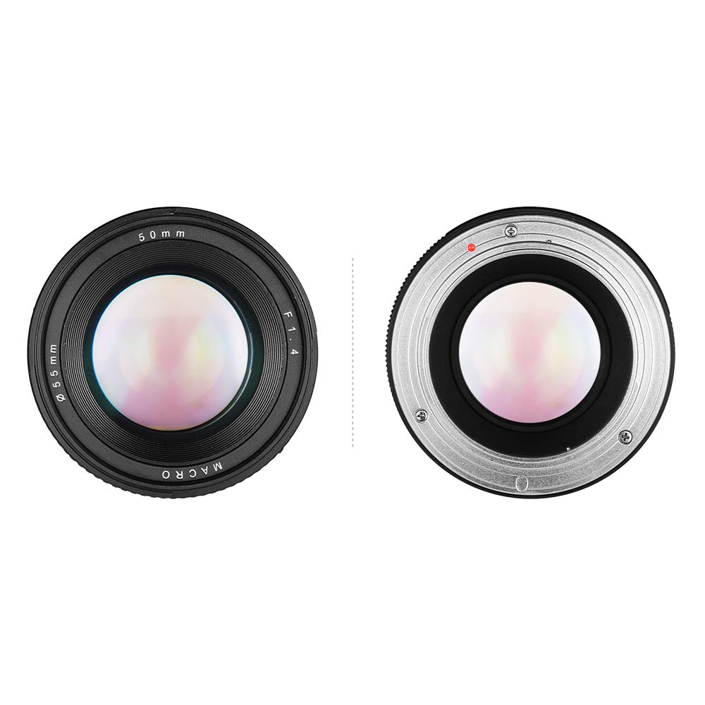 50 mm f 1 4 Duża przysłona Ręczne ustawianie ostrości Obiektyw kamery portretowej Niska dyspersja z ładnym bokeh kompatybilne z kamerami bezlusterkowymi z mocowaniem E