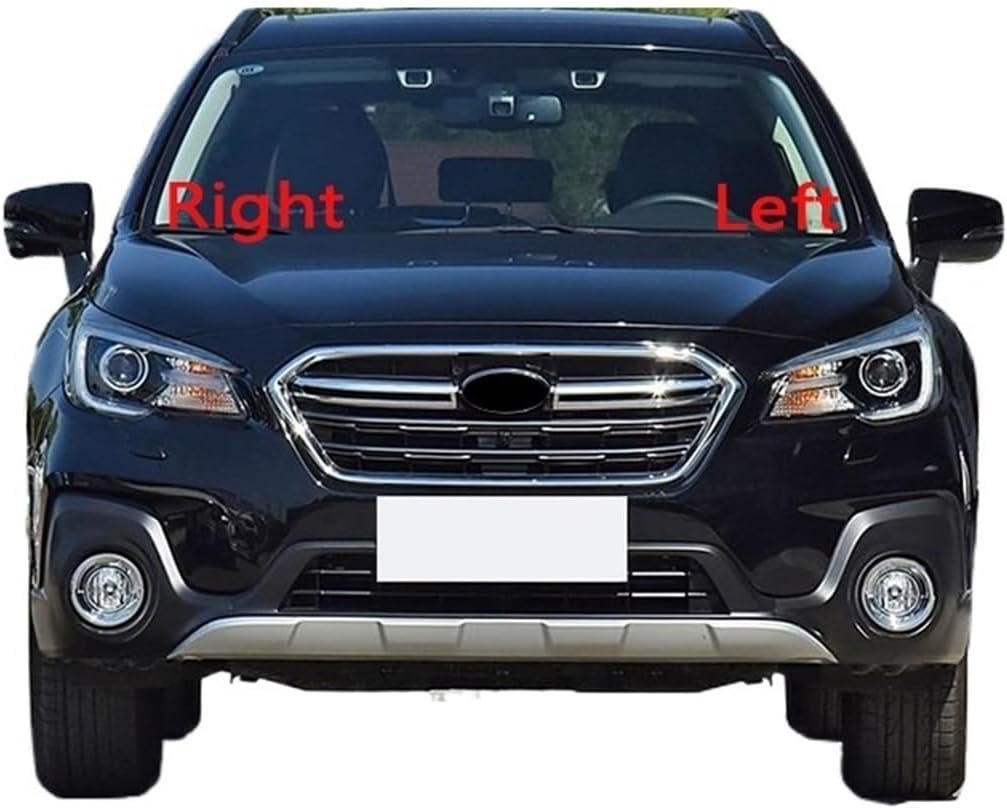 Lighting System Auto Part Transparent Headlight Lens Cover Compatible for Subaru Outback 2018 2019 2020 Car Front Headlamp Shell Lampshade(Left)