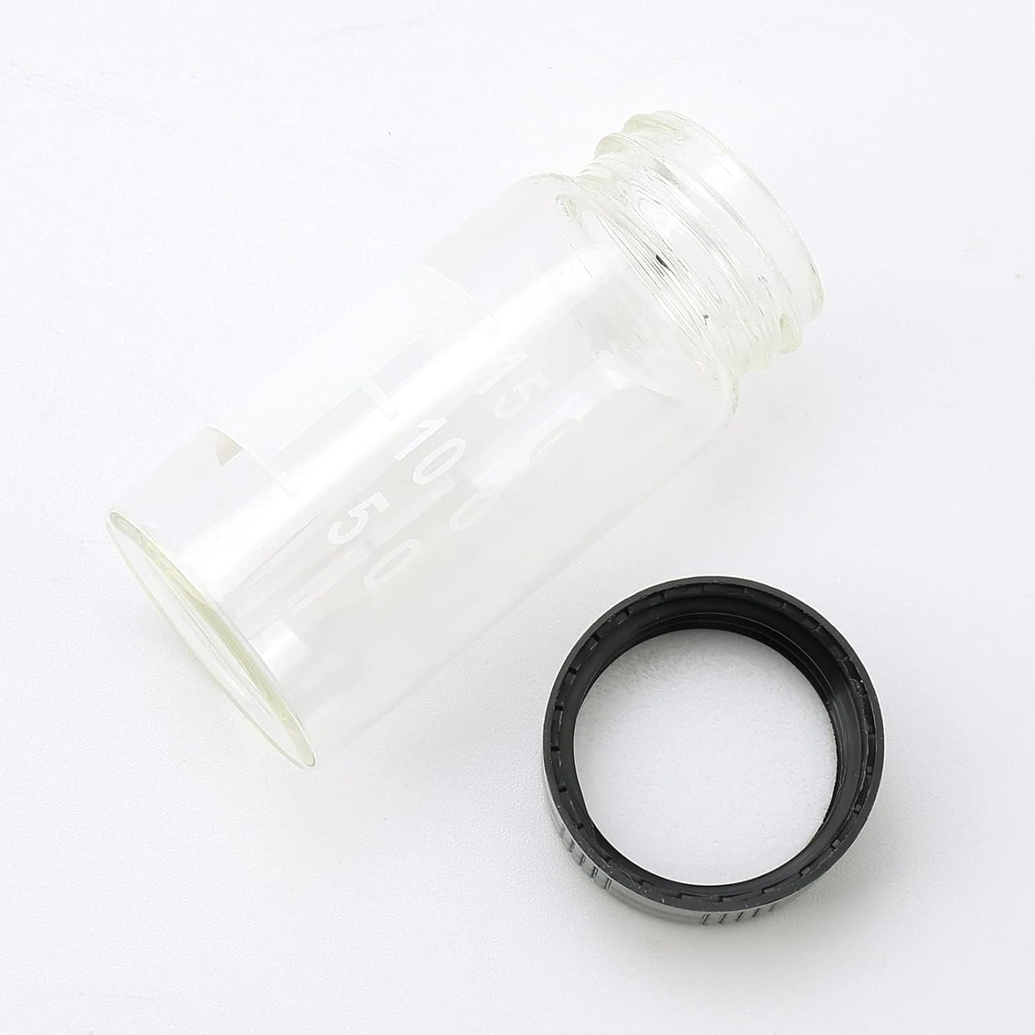 Kesell 28 Pack 20ml Empty Glass Vials Clear Glass Bottles with Screw Cap (4pcs Funnels)