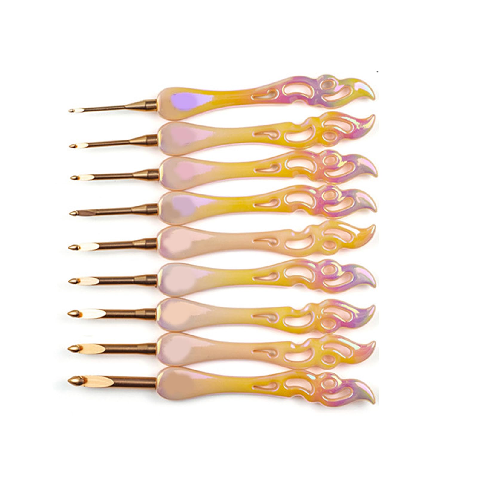 ZEPFJHE Hook with Large Ergonomic Handle for Comfortable Knitting and Crafting Projects Crochet Hook