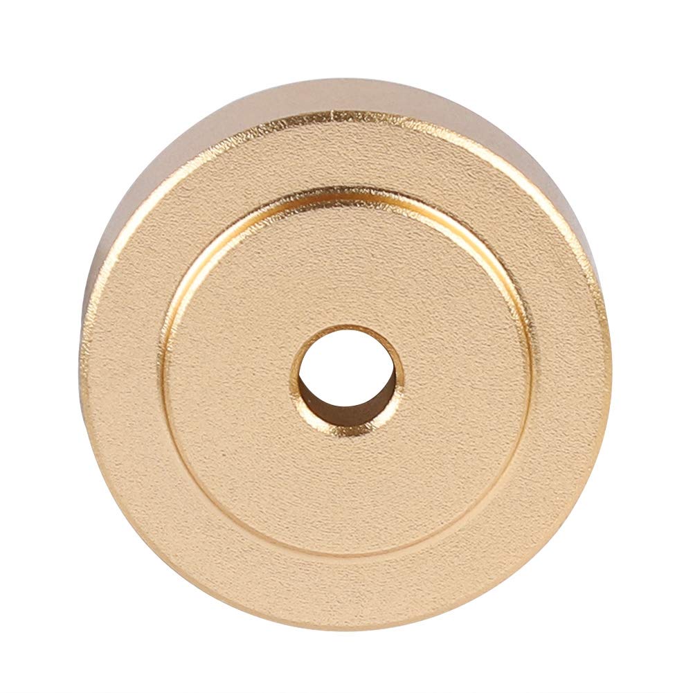 Stópki wzmacniacza audio, Bewinner 4 szt. 20 x 8 mm stopki wzmacniacza ze stopu aluminium do odtwarzacza Cd Audio Głośnik pochłaniają amortyzatory wzmacniacza (złoto)