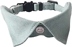 ShengQuanHao Gravata Borboleta Ajustável para Decoração de Gatinhos, Gravata Borboleta para Gatos, Bandana, Roupa de Noivado para Cães, Fruta Verde