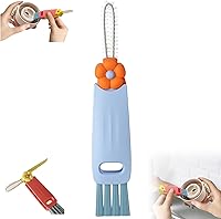 Vista 1 de Cepillos de limpieza de tapa 3 en 1, limpiador de botellas de aislamiento multifuncional, limpiador de portavasos de silicona